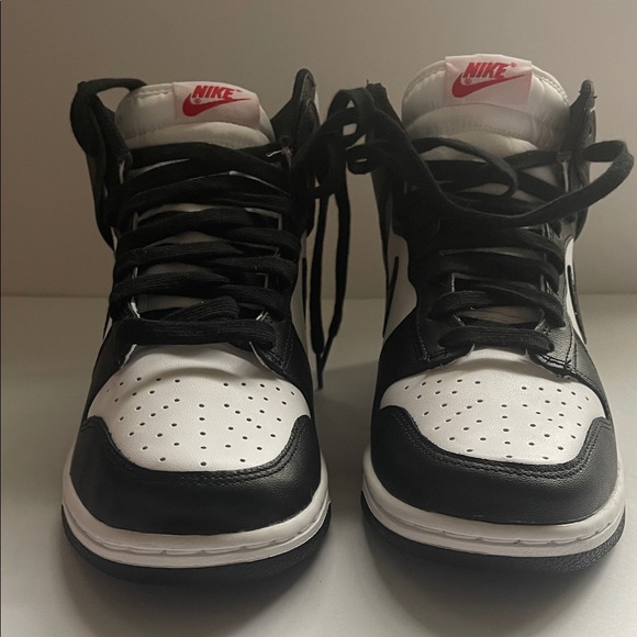 NIB- Nike High Dunks Pandas Men/Women Black and White - Picture 3 of 13